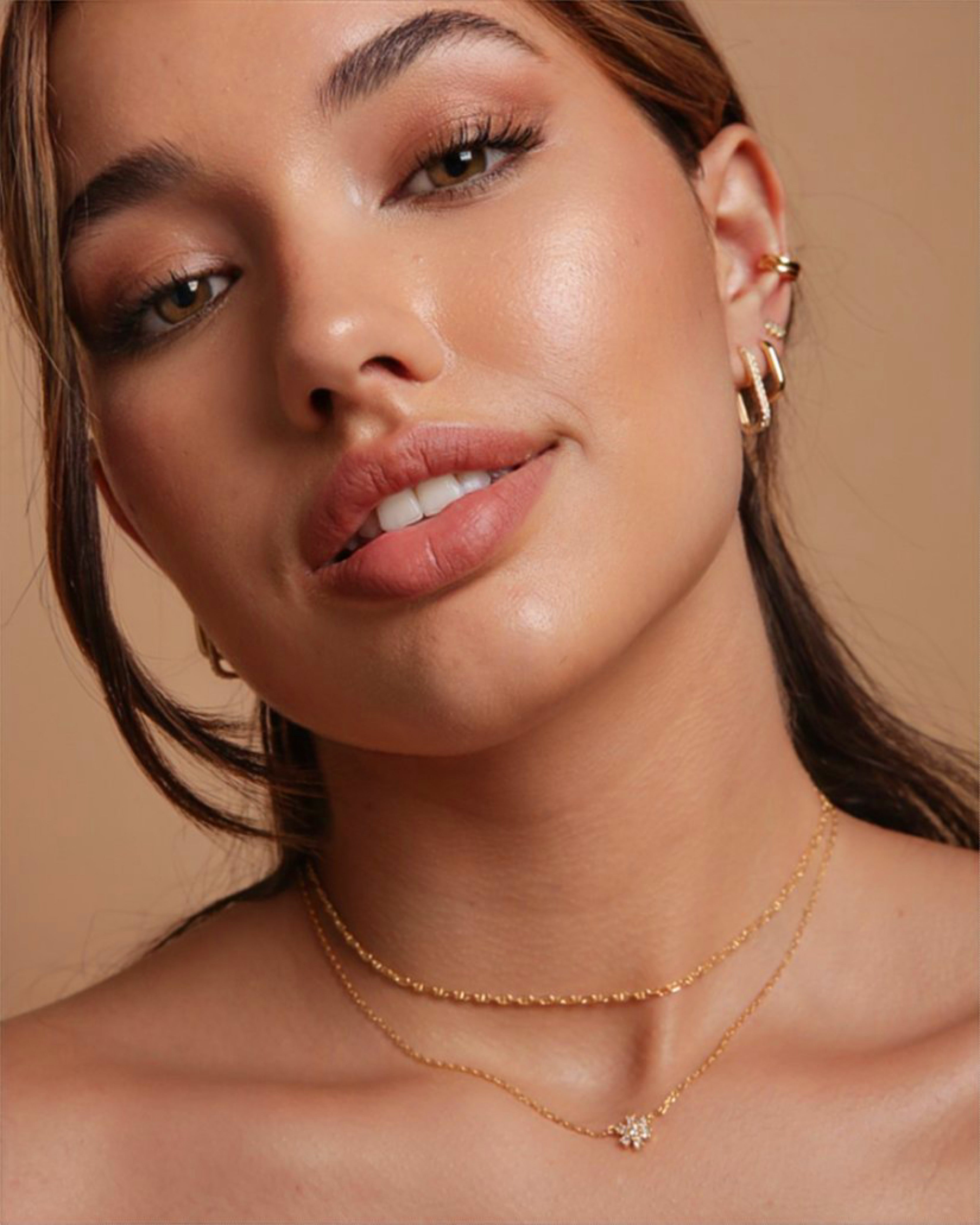 Stacey Gold Hoops