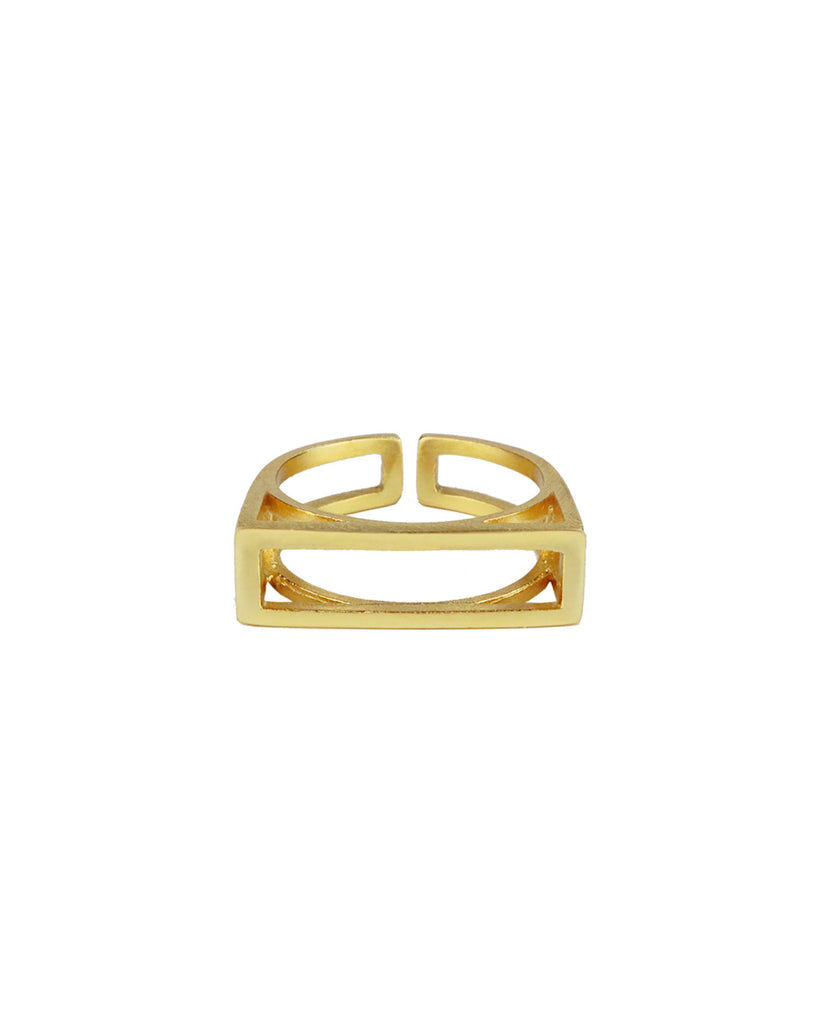 Hollow Gold Ring